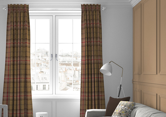 Highland, Hunter - Made to Measure Curtains - Image 3